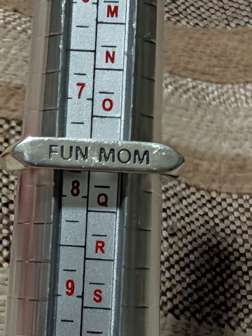 Sierra Winter FUN MOM ring